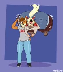 big_ass big_breasts breasts bubble_butt cleavage female furry hastagaspacho huge_ass huge_breasts tagme thick_thighs wide_hips