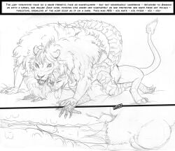 amanda_(tcitw) animal_genitalia animal_penis arania armadillo_girdled_lizard balls bodily_fluids comic cum cum_in_cloaca cum_in_vagina cum_inside ejaculation english_text felid feline_genitalia feline_penis fluffy fluffy_hair genital_fluids genitals girdled_lizard hair hi_res interspecies jack_(tcitw) lion lizard mammal open_mouth orgasm page_395 pantherine penile_spines penis reptile scalie tail tail_tuft text the_cabin_in_the_woods_(arania) tongue tongue_out tuft whiskers