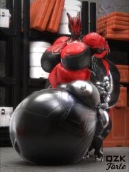 bbw big_breasts big_penis breasts female huge_breasts huge_cock irona_(qzk_forte) overweight penis qzk_forte thick_thighs wide_hips