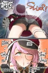 1girls anus ass ass_exposed asshole big_ass charlotte_(genshin_impact) fart fart_cloud fart_everywhere farting farts female female_focus female_penetrated genshin_impact hage123 huge_ass journalist kancho legs legs_apart legs_spread newspaper pants public public_exposure red_cl red_clothes red_clothing red_hat ripped_clothing ripped_pants scat short_hair shorts