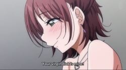 1boy 1girls 2024 adorable adorable_face blouse blush blush_lines blushing blushing_female breasts college college_student door doorstep doorway female green_eyes huge_breasts huge_cleavage male male_virgin male_virginity_loss older_female_and_younger_male school sefure_no_senpai_the_animation shion_(animation_studio) skirt smiley_face subtitled university vanilla virgin_male