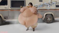 3d blob burger dark_skin devil_may_cry devil_may_cry_5 dmc:_devil_may_cry dmc_devil_may_cry female morbidly_obese morbidly_obese_female musk_clouds nicoletta_goldstein prequel ssbbw sunninsfw sweat_clouds sweating sweating_profusely sweaty_body ussbbw