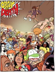 6+girls adam_and_eve amelia_earhart amphibian amy_belcher ancient_egypt archie_comics artist_request avengers bandana barbara_gordon batgirl batman_(series) betty_cooper black_hair blonde_hair blue_body blue_skin bone breasts brown_eyes brown_hair brown_skin carmen_miranda carmen_sandiego catholic censored chain christianity cleavage cleopatra clevage crossover crown cyclops dc dc_comics deity demon devil egyptian_mythology european_mythology eve female fighting fist flowers fox_broadcasting_company frida_kahlo fruit fruit_hat futurama glasses goddess green_eyes green_skin hanna-barbera hawkgirl huge_fists human image_comics jay_ward_productions leaf leaf_censor lipstick long_hair looking_back lucille_ball male marge_simpson mario_(series) marvel marvel_comics mask metroid mohawk monster_girl ms._pac-man multi_arm multi_limb namco natasha_fatale nintendo nipple_covers nipples nudity open_mouth orange_hair orgy pac-man_(series) pbs pebbles_flintstone ponytail princess princess_peach public_domain purple_hair ravens_dojo red_hair redhead religion rocky_and_bullwinkle rosie_the_riveter runny_makeup samus_aran screaming she-dragon shiva snake socks statue_of_liberty sunglasses super_mario_bros. superheroine tan_skin tank_top the_flintstones the_pebbles_and_bamm-bamm_show the_ring the_simpsons top_hat turanga_leela umbrella unknown_character waldo watermelon where's_waldo where_in_the_world_is_carmen_sandiego witchblade yamamura_sadako zero_suit_samus