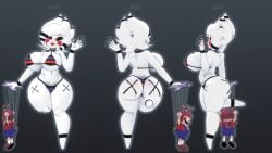 big_breasts cally3d cryptiacurves fnaf fnia marie_(cally3d) marionette_(fnaf) tagme vrchat vrchat_avatar vrchat_model