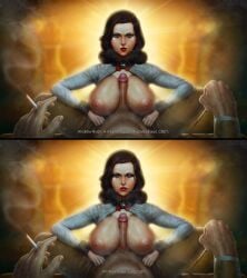 andrew_ryan angry angry_expression angry_eyes angry_face big_breasts big_penis bioshock bioshock_infinite blue_eyes blush boobjob breast_veins breastjob breasts burial_at_sea cigarette cigarette_smoke comic cum cum_covered cum_drip cum_in_mouth cum_on_body cum_on_breasts cum_on_eye cum_on_face cum_on_hair cum_on_lips cum_on_penis elizabeth_comstock elizabeth_comstock_(burial_at_sea) english english_text fanart female forced freckled_breasts freckles jojobanks lipstick lipstick_marks lipstick_on_penis looking_at_viewer makeup male messy messy_hair older_male paizuri pale-skinned_female pale_skin penis pov pov_eye_contact precum pubic_hair pubic_hair_on_face red_lipstick running_mascara runny_makeup saliva self_upload sloppy smoking sweat sweating titjob titjob_pov