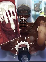 1boy anal anal_insertion anal_sex anus ass_juice balls bandaid bandaid_on_face big_balls big_penis blindfold blowjob brown_eyes brown_hair censor_bar censored censored_anus censored_penis completely_nude cum cum_drip cum_explosion cum_filled cum_fountain cum_from_mouth cum_in_ass cum_in_intestines cum_in_mouth cum_inside cum_leaking cum_on_lower_body cum_on_penis cum_splatter cum_string cum_trail dark_penis dark_skin dildo dildo_in_ass dildo_insertion dildo_penetration dripping dripping_cum drooling earplugs ejaculation electric_dildo erection excessive_cum exhibitionism feet fellatio frown futase_hikaru gaping gaping_anus gay handjob hi_res holding_penis huge_cock intense_orgasm intense_sex internal internal_cumshot jerking long_penis lunatique lying lying_on_back male male_only male_penetrated male_penetrating male_penetrating_male masturbation mature_male nakadashi oral oral_penetration oral_sex orgasm original original_character overtan pecs penis penis_bigger_than_head perineum picture podium pointless_censoring powerful_cumshot prolapse public public_humiliation rectum saliva saliva_trail see-through self_fuck semen sex sex_toy sex_toy_in_ass sex_toy_insertion short_hair simultaneous_orgasms soles solo steam steamy_breath sucking_own_penis sweat sweatdrop sweating sweaty tan tan_body tanline thick_cum thick_penis thrusting toes tough_guy tricked tricked_while_blindfolded two_panel_image veiny_penis wanking yaoi