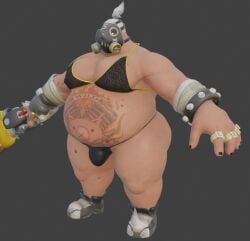 roadhog from overwatch by augghles