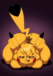 1boy ass big_ass big_breasts big_butt breasts cosplay_pikachu drooling drooling_tongue female grinding horny joaoppereiraus kanna_(joaoppereiraus) male nintendo nintendo_switch pichu pikachu pikachu_libre pokémon_(species) pokemon red_cheeks super_smash_bros. super_smash_bros._ultimate thick_ass thick_thighs