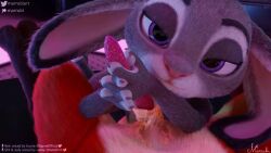 1boy 1girls 3d animated anthro cum cumshot disney duo female fur furry furry_only handjob horny judy_hopps male male/female marrubi_(artist) nick_wilde penis rabbit sex short_playtime shorter_than_30_seconds small_penis sound straight tagme unseen_male_face video zootopia