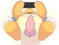 claws darkbraixen dragonite erection fan_character generation_1_pokemon genitals hi_res male nintendo open_mouth paws penis pokemon pokemon_(species) solo