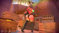 3d ass ass_focus bare_legs bare_thighs beach belt big_ass big_breasts big_butt boots bra butt_focus corset female fempyro gas_mask image latex latex_gloves latex_suit latex_thighhighs looking_at_viewer looking_back looking_down pistol pyro pyro_(team_fortress_2) source_filmmaker summer sunny swimsuit swimwear team_fortress_2 thick_ass thick_thighs thighhighs thighs vyne warm_colors