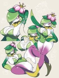 1girls big_breasts breasts cum cum_on_breasts disembodied_penis female female_only hips hisuian_lilligant huge_breasts humanoid large_breasts lilligant nintendo osakana2gou paizuri plant_girl pokemon pokemon_(species) solo solo_female thick thick_thighs thigh_sex thighs titjob wide_hips