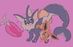 ambiguous_penetration animal_genitalia animal_penis bodily_fluids brown_body brown_fur canine_genitalia canine_penis cum cum_inside duo eevee eeveelution female female_penetrated feral feral_on_feral feral_penetrated feral_penetrating feral_penetrating_feral fur generation_1_pokemon genital_fluids genitals knot knot_hanging knotting labbit1337 male male/female male_penetrating male_penetrating_female nintendo penetration penis pink_penis pokemon pokemon_(species) sex vaporeon