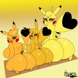 big_ass big_breasts breasts bubble_butt cosplay_pikachu female furry huge_ass kanna_(joaoppereiraus) pikachu pokémon_(species) pokemon tagme thick_thighs thixxen wide_hips