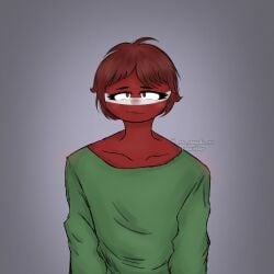 1girls countryhumans countryhumans_girl flat_chest latvia_(countryhumans) safe short_hair tomboy xx.canada.xx