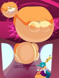 2girls ass_bigger_than_body ass_bigger_than_breasts ass_bigger_than_head ass_expansion belly_expansion big_ass big_breasts big_butt breast_expansion breasts_bigger_than_body breasts_bigger_than_head breasts_bigger_than_torso coco_bandicoot crash_(series) crossover drakeinflates fat female female_only full_body_inflation furry huge_ass huge_breasts hyper_ass hyper_breasts immobile inflation multiple_girls naked naked_female nipple_bulge nipples nude nude_female sorceress_(spyro) spherical_inflation spyro_the_dragon sunken_head sunken_limbs the_sorceress