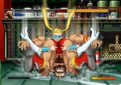 ballbusting cbt cock_and_ball_torture defeated female fighting nicetarget rainbow_mika street_fighter testicle_grab testicle_squeeze testicle_squeezing zangief