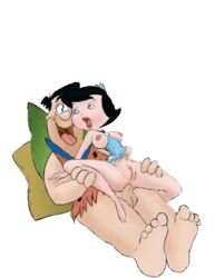 anal anal_sex animated betty_rubble breasts cheating cheating_husband cheating_wife female fred_flintstone hanna-barbera human jab male pussy sex straight the_flintstones