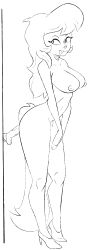 1girls 2023 anthro big_breasts big_nipples big_tail biped blep breasts callie_briggs clothing collarbone curved_eyebrows curvy_figure digital_drawing_(artwork) digital_media_(artwork) dildo domestic_cat extended_arm eyebrows eyelashes felid feline felis female fluffy fluffy_tail footwear footwear_only full-length_portrait gold-white-kott hair hands_together hanna-barbera hi_res high_heels high_heels_only leaning leaning_forward long_hair looking_at_viewer looking_back looking_back_at_viewer mammal monochrome mostly_nude mostly_nude_anthro mostly_nude_female nipples no_irises obscured_penetration penetration portrait pubes puffy_nipples pupils sex_toy side_view small_nose solo standing swat_kats tail thin_eyebrows tongue tongue_out vaginal_penetration