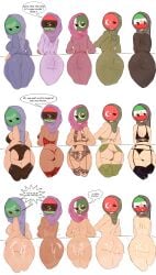 5girls countryhumans countryhumans_edit countryhumans_girl cum english_text female heart-shaped_pupils iran_(countryhumans) libya_(countryhumans) lingerie multiple_girls pakistan_(countryhumans) saudi_arabia_(countryhumans) tagme text turkey_(countryhumans)