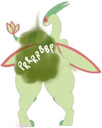 ass big_ass bubble_butt fart fart_cloud fart_fetish female flygon happy humanoid imaranx pokémon_(species) pokemon pokemon_(species) smile solo solo_female twerking