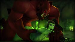 1boy 1girls 2016 3d animated blizzard_entertainment fel_orc garona_halforcen green_skin no_sound orc orc_(warcraft) rape red_skin rexxcraft sex sexual_intercourse tagme vaginal_penetration vaginal_sex video warcraft world_of_warcraft