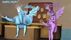 16:9 2023 2futas 3d_(artwork) 5_fingers 5_toes alicorn animal_genitalia animal_penis anthro anthrofied areola balls big_breasts big_penis blue_areola blue_body blue_feathers blue_penis blue_skin blush bodily_fluids breasts clipboard closed_eyes cum cumshot cutie_mark dialogue digital_media_(artwork) duo ejaculation english_text equid equine equine_genitalia equine_penis eyewear feathered_wings feathers feet fingers friendship_is_magic futanari genital_fluids genitals glasses gynomorph hair hasbro hi_res holding_object horn huge_breasts huge_cock humanoid_feet humanoid_hands hyper hyper_breasts hyper_genitalia hyper_penis intersex mammal multi_penis multicolored_hair my_little_pony navel nipples open_mouth pegasus penis penis_nipples plantigrade princess_twilight_sparkle_(mlp) profanity purple_areola purple_body purple_feathers purple_hair purple_nipples purple_penis purple_skin purple_tail rainbow_dash_(mlp) rainbow_hair screwcat source_filmmaker tail text toes triphallia twilight_sparkle_(mlp) unusual_anatomy unusual_genitalia_placement unusual_penis_placement vein veiny_penis what widescreen wings