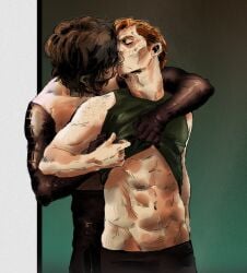 2023 2boys 2d 2d_(artwork) 5_fingers abs adults armitage_hux arms arms_around_partner athletic athletic_male bare_arms bare_chest bare_midriff bare_shoulders belly belly_button black_gloves black_hair black_pants bottomwear broad_shoulders chest clothed clothed_male clothes clothing color colored cowboy_shot detailed digital_drawing_(artwork) digital_media_(artwork) duo duo_focus ears eight_pack exposed_shoulders eyebrows eyelashes eyes fingers fit fit_male forearms freckles freckles_on_face freckles_on_shoulders french_kiss french_kissing fully_clothed fully_clothed_male gay general_hux gloves green_background green_tank_top hair hands head_tilt height_difference hips holding holding_partner human human_only imminent_sex kiss kissing kylo_ren leaning leaning_back leaning_forward light-skinned light-skinned_male light_body light_skin long_gloves male male/male male_focus male_human male_only medium_hair men mouth multiple_boys multiple_males muscle muscular muscular_arms muscular_male namelesslegion navel neck no_visible_genitalia nose orange_eyebrows orange_hair pants partially_clothed partially_clothed_male romantic romantic_couple shirt_lift shirt_pull shirt_up shirtless shirtless_male short_hair simple_background sleeveless star_wars tank_top textless the_force_awakens the_last_jedi the_rise_of_skywalker tongue_kiss topless topless_male topwear tumblr uncensored yaoi