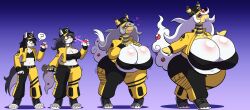 ampharos ass_expansion bimbo bimbofication breast_expansion female hair_color_change hair_growth huge_ass huge_breasts identity_death lip_expansion pokemon pokemon_(species) prinnydood skin_color_change species_transformation thick_thighs thigh_expansion transformation transformation_sequence wide_hips