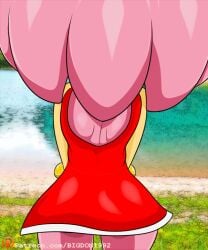 amy_rose animated ass back back_view background bigdon1992 cute dress faceless faceless_character faceless_female female female_only hands_in_front hedgehog medium_ass medium_thighs panties pink_fur sega shiny_ass shiny_clothes shiny_fur shiny_skin short_hair skirt skirt_lift sonic_(series) sonic_the_hedgehog_(series) tail underwear