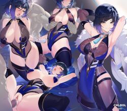 yelan (genshin impact) from genshin impact by chi-rol