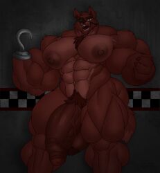 foxy (fnaf) from five nights at freddy's by gab art