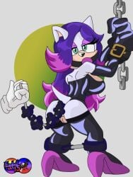 anal_beads anthro bodysuit disembodied_hand eggbot15 elbow_gloves femsub gag latex latex_bodysuit latex_gloves legcuffs looking_at_viewer sex_toy shoulder_gloves solo_focus sonic_(series) sonic_oc sydney_the_hedgehog