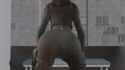 1girls 3d 3d_(artwork) 3d_animation animated ass ass_focus ass_on_glass ass_press batman_(series) big_butt black_hair bodysuit catwoman catwoman_(fortnite) dc dc_comics epic_games fat_ass female female_only fortnite fortnite:_battle_royale from_behind huge_ass jiggle kishi leaning leaning_forward pawg selina_kyle skin_tight solo tagme twerking video