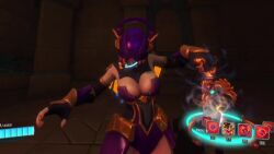 3d animated big_breasts breasts game hi_res highres jiggle_physics milkers mp4 remix_seris screencap seris_(paladins) sound tagme video video_games