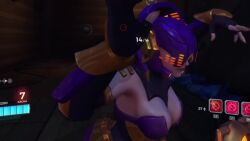 1girls 3d animated big_breasts breasts female_only game hi-rez_studios hud jiggle_physics mp4 no_sound paladins remix_seris screencap seris_(paladins) solo tagme video video_games