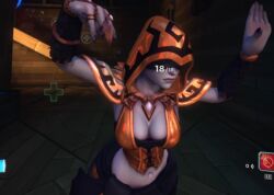 big_breasts breasts golden_seris milkers seris_(paladins)