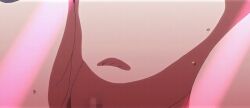 animated brown_hair censored close-up cum cum_inside defeated_heroine female forced male milf mizuki_shiranui penis pink_eyes sex taimanin_(series) x-ray