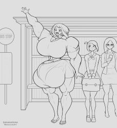 ochako uraraka from my hero academia by bananarama (artist)