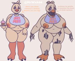 2d 2girls animatronic animatronic_female anthro beak big_ass big_breasts breasts busty chica_(fnaf) chicken chubby chubby_female classic_chica classic_chica_(fnaf) cup eyelashes eyes female female_only five_nights_at_freddy's five_nights_at_freddy's_2 fnaf handless hips hyper_breasts legs massive_breasts mrwick multiple_girls nipples robot robot_female robot_girl robot_humanoid scottgames sharp_teeth tagme text thick thick_legs thick_thighs thighs voluptuous waist wide_hips withered_chica yellow-skinned_female yellow_body yellow_fur yellow_hair yellow_skin