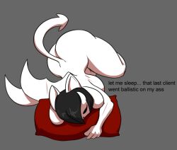 anthro demon king_of_sorrow_(artist) nude solo succubus temmie_(undertale) temmon thick_thighs undertale undertale_(series)