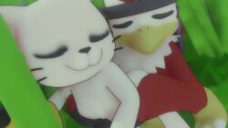 16:9 3d animated anthro_on_anthro anthro_penetrated anthro_penetrating_anthro credits cum_in_pussy digimon digimon_(species) gatomon hawkmon infected_heart sound tagme video