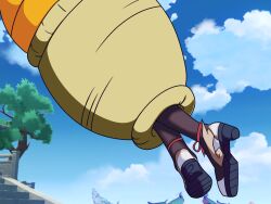 bio-android_(dragon_ball) bug cell_(dragon_ball) dragon_ball female ganyu_(genshin_impact) genshin_impact tagme tail_vore vore