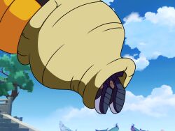 bio-android_(dragon_ball) bug cell_(dragon_ball) dragon_ball female ganyu_(genshin_impact) genshin_impact tagme tail_vore vore