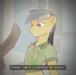 daring_do_(mlp) duo equid equine erection female friendship_is_magic genitals grey_hair hair hasbro horse indiana_jones_(franchise) looking_at_genitalia looking_at_penis male male/female mammal my_little_pony penis pony straight_hair