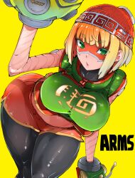 arms_(game) female min_min_(arms) nintendo takayama_toshinori