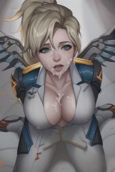 angela ziegler from overwatch by fakeshit