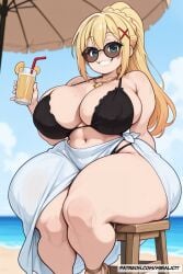 4k ai_generated beach big_ass big_breasts big_butt big_thighs big_tits bikini blonde blonde_female blonde_hair blue_eyes butt curvy curvy_body curvy_female curvy_hips darkness_(konosuba) high_resolution hips huge_ass huge_breasts huge_butt huge_thighs hyper hyper_ass hyper_butt hyper_thighs kono_subarashii_sekai_ni_shukufuku_wo! konosuba large_ass large_breasts large_butt large_thighs large_tits miralicit ponytail sexy sexy_body sexy_female sexy_pose shortstack thick_ass thick_breasts thick_butt thick_hips thick_legs thick_thighs thick_tits white_skin