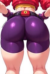 ass ass_focus big_ass brawl_stars colettelover hips max_(brawl_stars) solo solo_focus streetwear_max