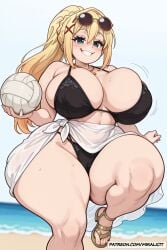 4k ai_generated beach big_ass big_breasts big_butt big_thighs big_tits bikini blonde blonde_female blonde_hair blue_eyes butt curvy curvy_body curvy_female curvy_hips darkness_(konosuba) high_resolution hips huge_ass huge_breasts huge_butt huge_thighs hyper hyper_ass hyper_butt hyper_thighs kono_subarashii_sekai_ni_shukufuku_wo! konosuba large_ass large_breasts large_butt large_thighs large_tits miralicit ponytail sexy sexy_body sexy_female sexy_pose shortstack thick_ass thick_breasts thick_butt thick_hips thick_legs thick_thighs thick_tits white_skin